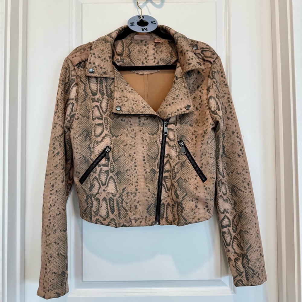 Snake Print Jacket - image 1